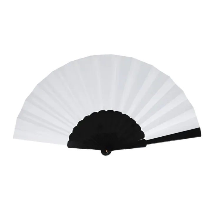 Made to order - Hand fan plastic  polyester all over print - LT90524 (N0002)